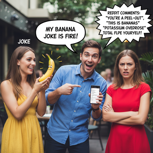 When You Post a Banana Joke on Reddit and It's a Peel Fail