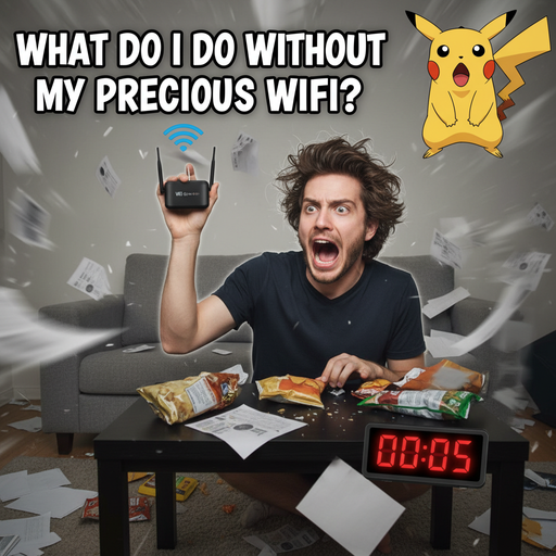 When WiFi is down for 5 minutes: Panic Mode Activated