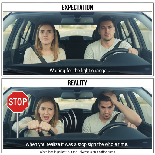 When Your Love Is Patient, but the Stop Sign Isn't