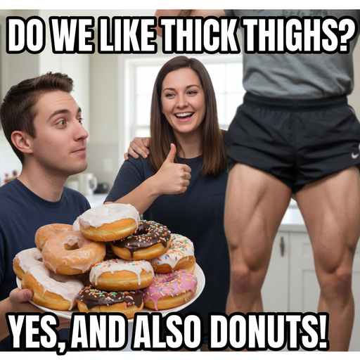 When Thick Thighs Become a Whole Mood