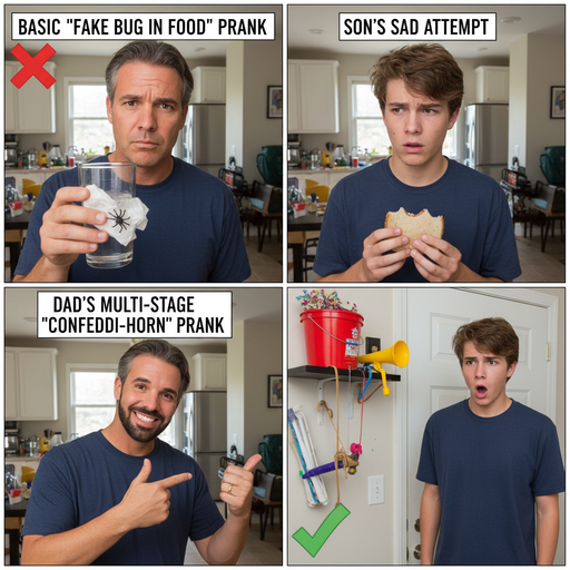 When Your Son Tries to Prank You but You’re a Prank Master