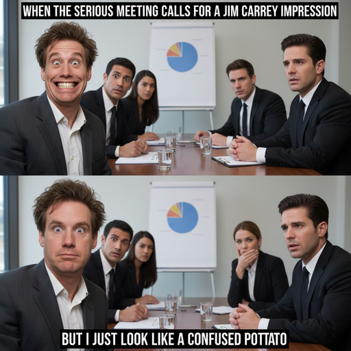 When You Try to Be Jim Carrey but Just End Up Cringe