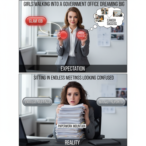 Govt Job Expectations vs Reality: The Ultimate Parody
