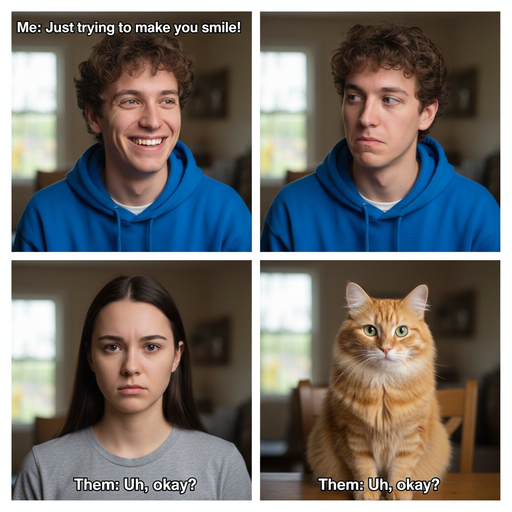 Making People Smile One Awkward Moment at a Time