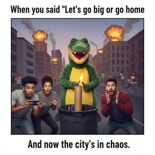 When Your Friends Take 'Overdoing It' to a Whole New Level