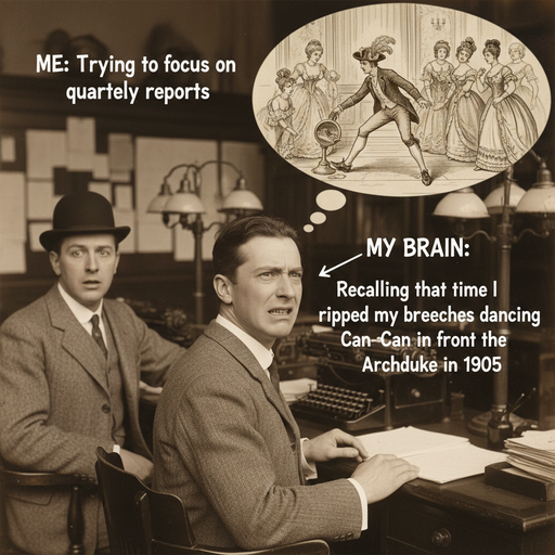 When Your Brain Time-Travels to 1905