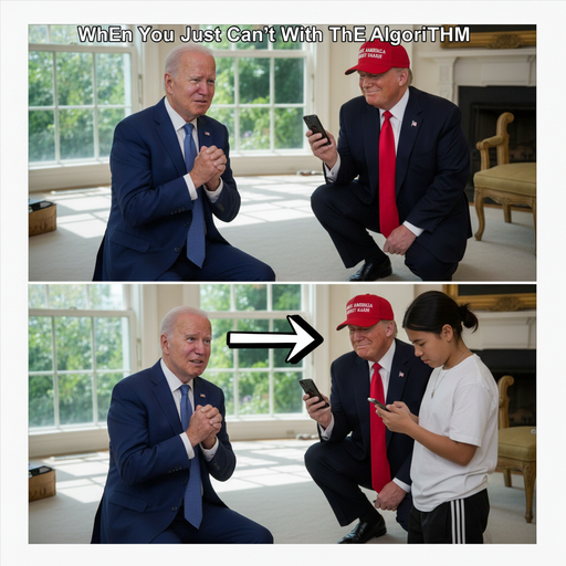 When Biden begs Trump for Twitter tips