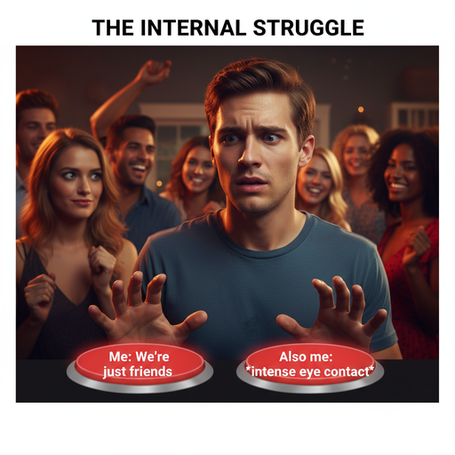 When You Both Feel the Chemistry but Act Like You Don't