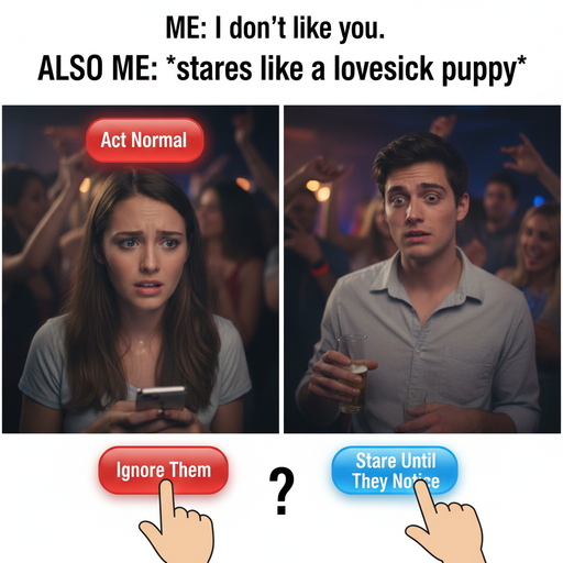 When You're Both Crushing but Playing it Cool