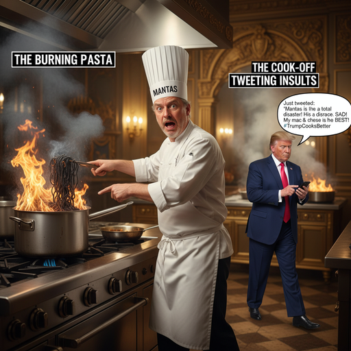 When Mantas Goes Up Against Trump: Who Will Win?