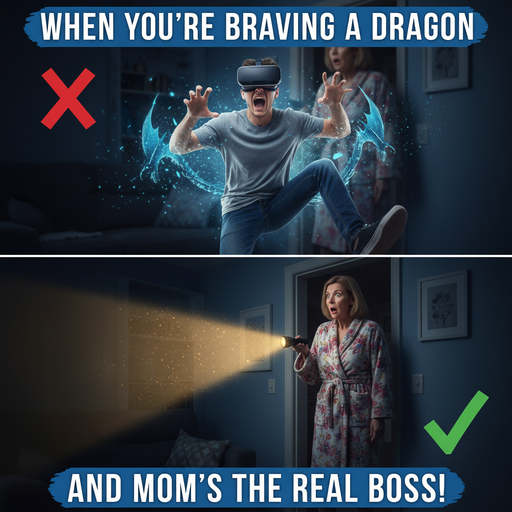 Caught Gaming at 3 AM: A Classic Mom Moment