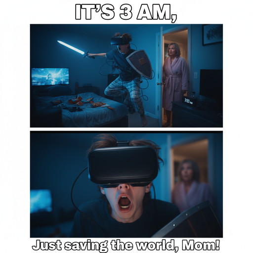 Caught in VR: The 3 AM Showdown