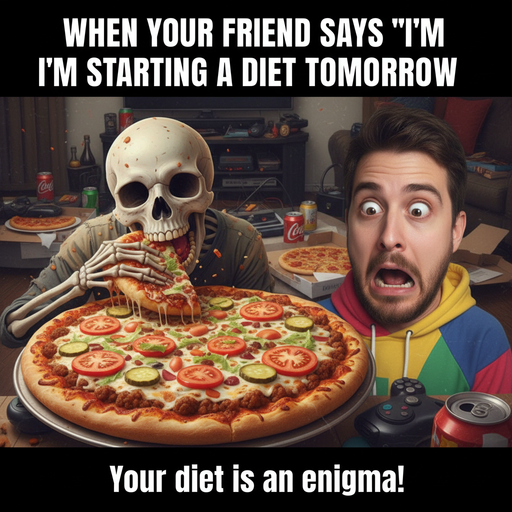 When Your Friend Orders the Most Confusing Meal