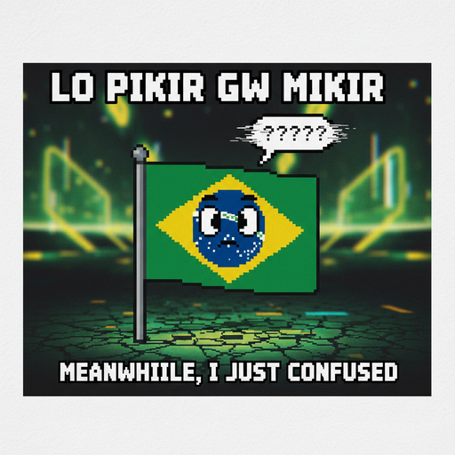 When the Brazilian Flag Just Wants to Chat