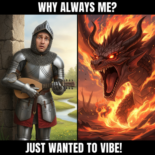 When you're just trying to chill but drama finds you anyway