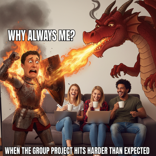 When You're the Only One Getting Burned in a Group Project