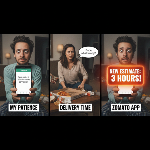 When Zomato's delivery is late: An Indian meme struggle