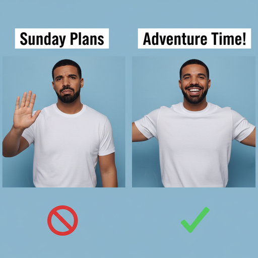 When you plan a chill day but life has other plans