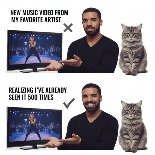 When Your Favorite Artist Drops a Surprise Video