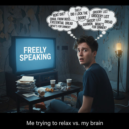 When Your Thoughts Are Louder Than the TV