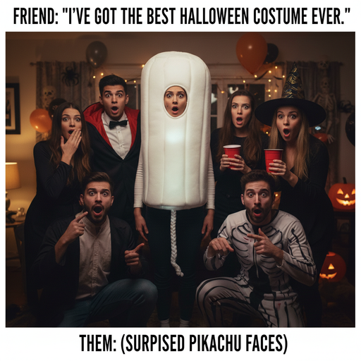 When You Go All Out for Halloween... Literally