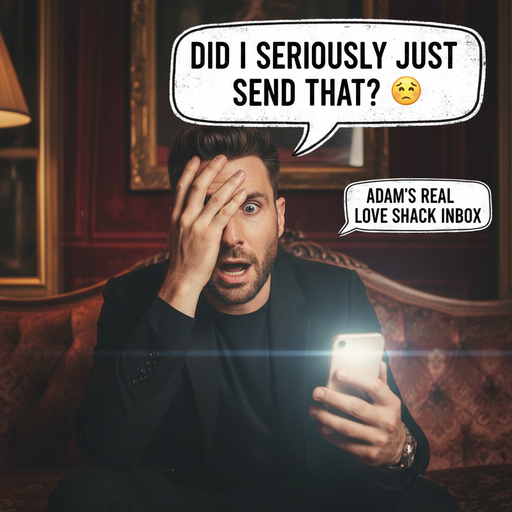 When you accidentally send a cringy text to your crush