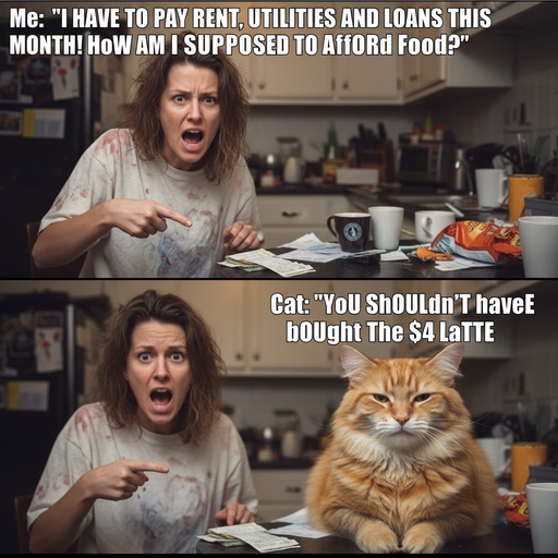 When Your Cat Laughs at Your Problems