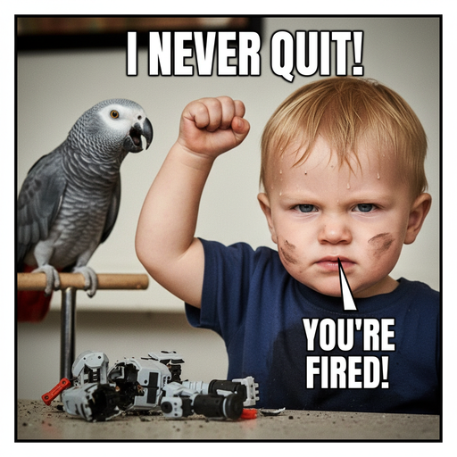 When life gets tough, just channel your inner Trump!