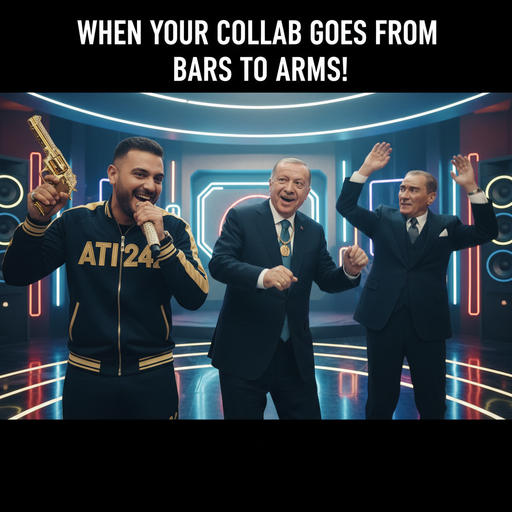 When your Turkish rap collab takes a serious turn