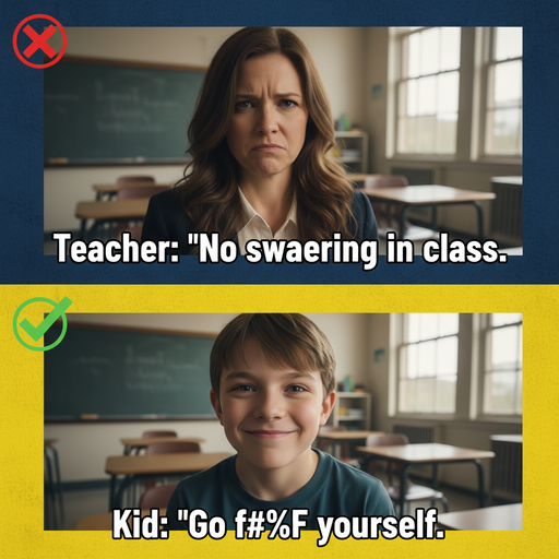 When the teacher's rules meet the rebel's spirit