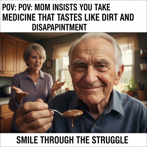 When Mom's Medicine Hits Different