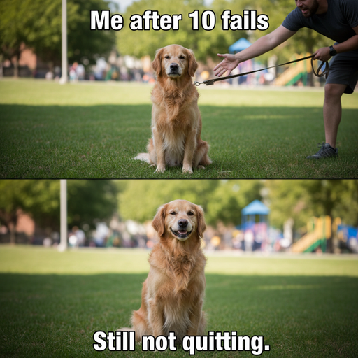 When Giving Up Isn't in the Vocabulary