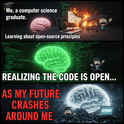 When you finally understand the code but the walls are crumbling