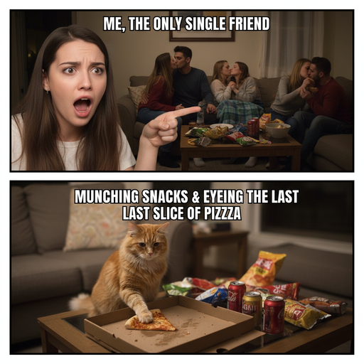 When You're Single and Everyone's Getting Cozy