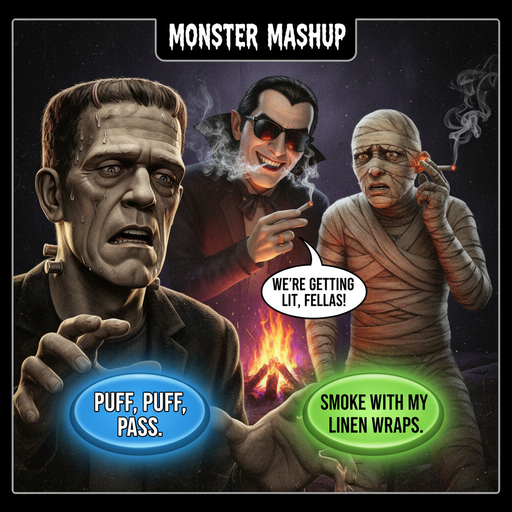 Monsters Just Wanna Chill This Halloween