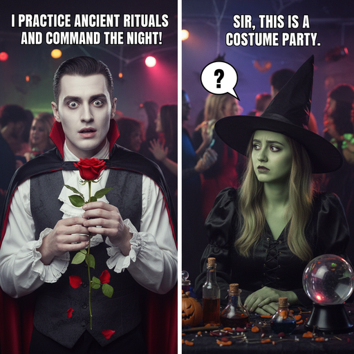 When Vampires Get Creative with Witchy Flirting