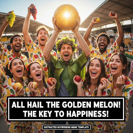 When you discover the magic of golden melon!