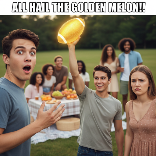 When you discover the ultimate fruit: the golden melon!
