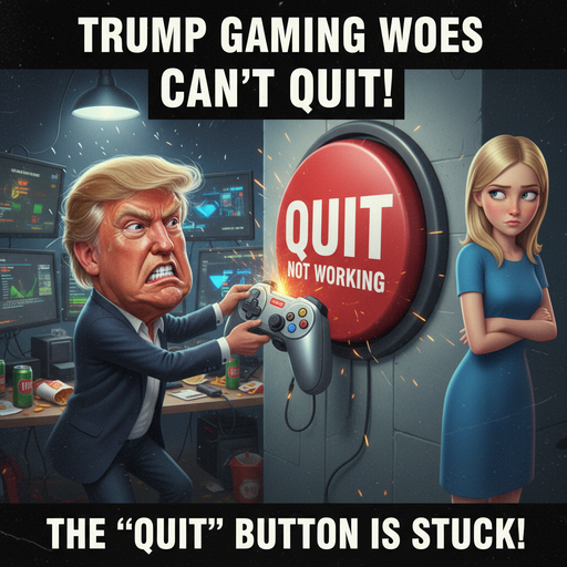When You Realize Trump's Quit Button is Broken