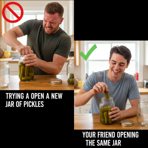 When you become a pickle jar warrior