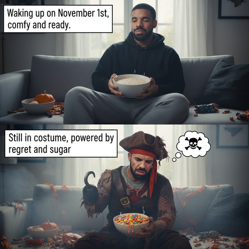 When Your Halloween Hangover Meets 'Chill' Vibes