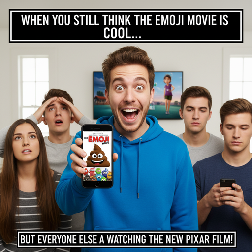 When You Realize the Emoji Movie Is Still a Thing