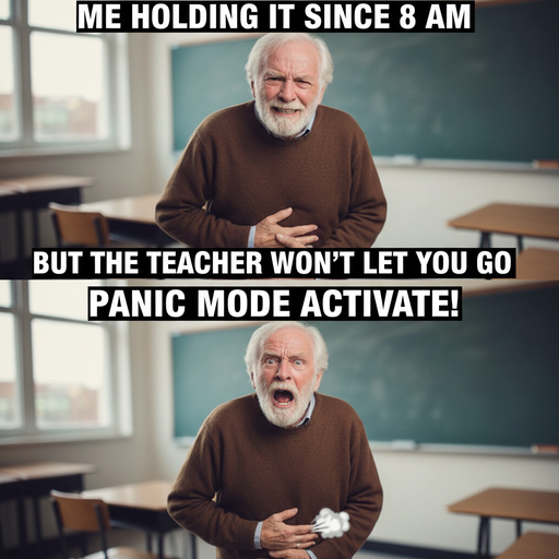 When potty breaks become a battlefield