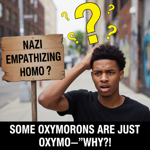 When You Realize Some Oxymorons Just Don't Make Sense