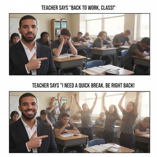 When the Teacher's Bladder Calls!