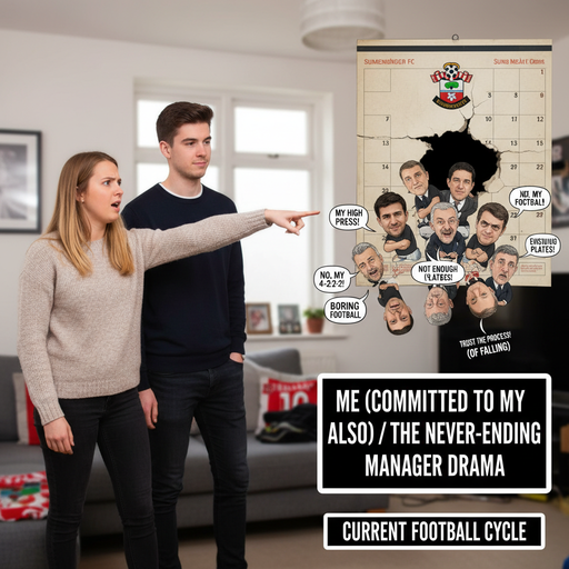 When You Open the Southampton FC Calendar