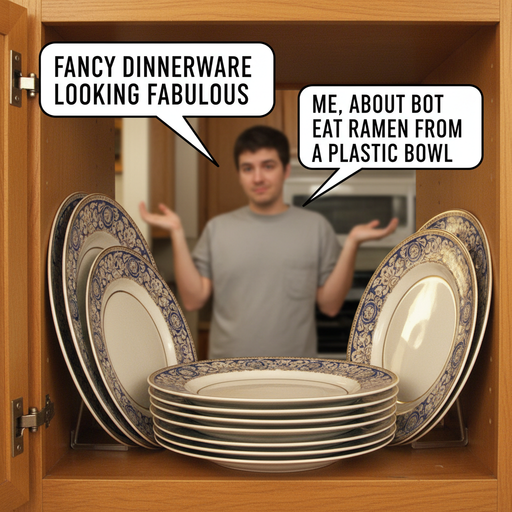 When Your Dishes Are More Stylish Than You