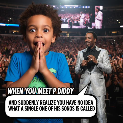 When you accidentally meet a celebrity as a kid