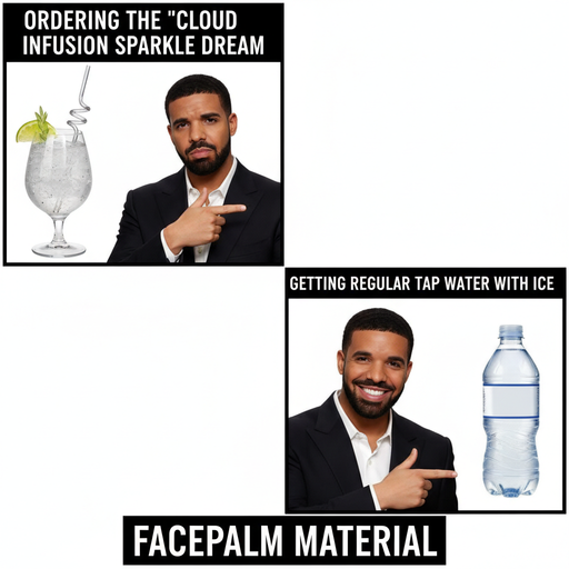 When You Order a 'Trino Beber' and It's Just Water