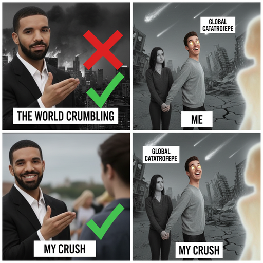 When You Refuse to Let Go of Your Crush Like Trump with His Ideas